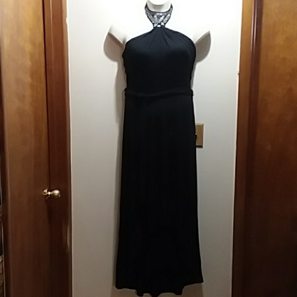 Elegant hi lo formal prom dress